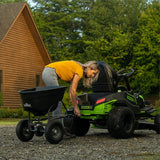 80V 42" Cordless Battery CrossoverT Riding Lawn Mower, Twelve (12) 4.0 Ah Batteries and (3) Dual-Port Turbo Chargers, CRT4281