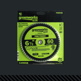 Pro 60-Tooth 6-1/2" Demolition Circular Saw Blade with Construction-Grade Carbide Teeth