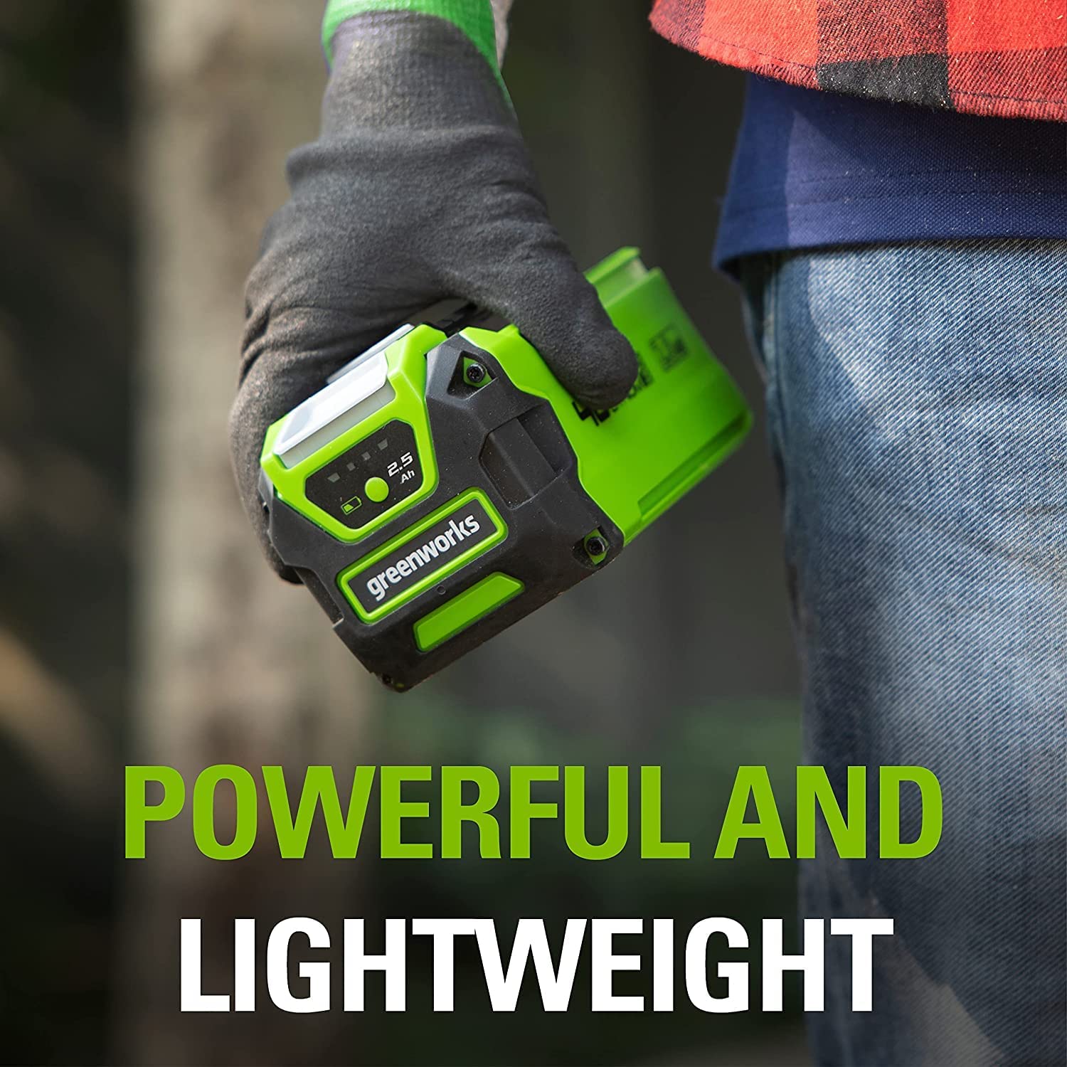 40V 2.5 Ah Batteries and Charger Combo Kit