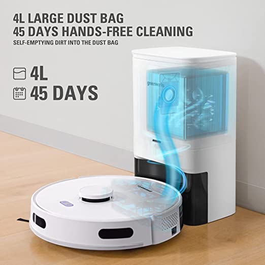 Greenworks GRV-3011 Robotic Vacuum Replacement Dirt Disposal Bags, 3-Pack