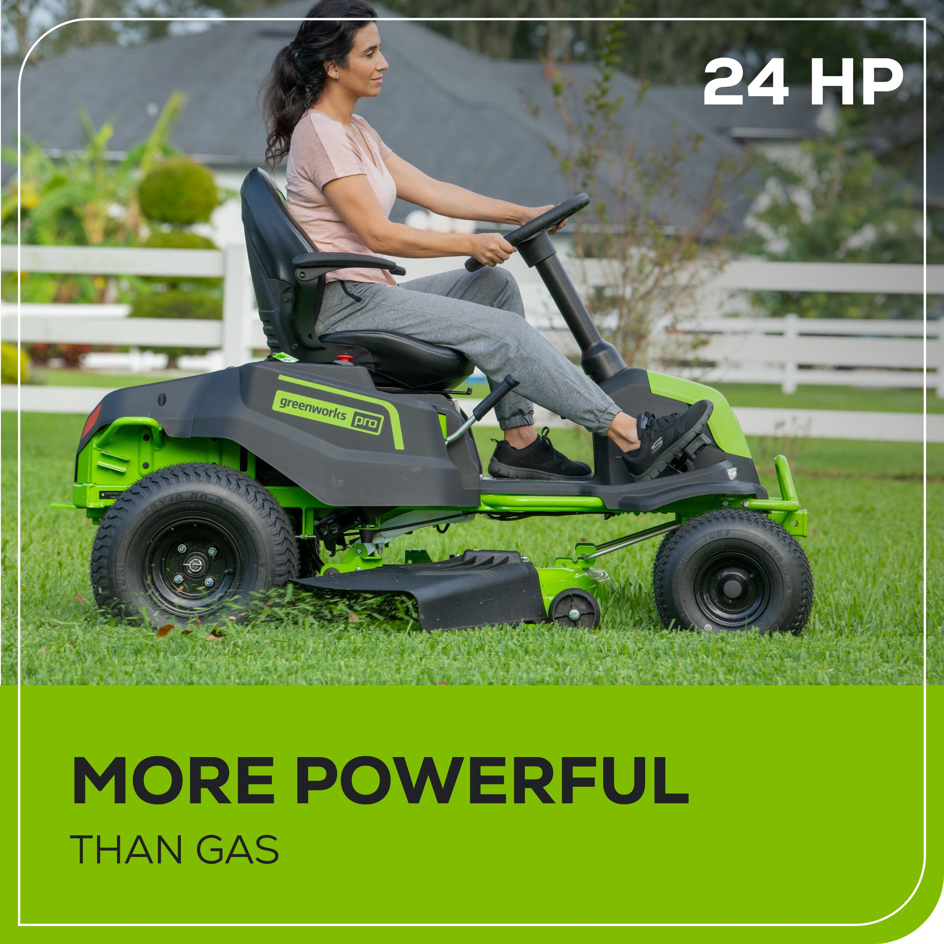 60V 42" Cordless Battery CrossoverT Riding Lawn Mower, (6) 8.0 Ah Batteries and 600W Wall Charger, CRT4262