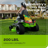 60V 42" Cordless Battery CrossoverT Riding Lawn Mower, (6) 8.0 Ah Batteries and 600W Wall Charger, CRT4262