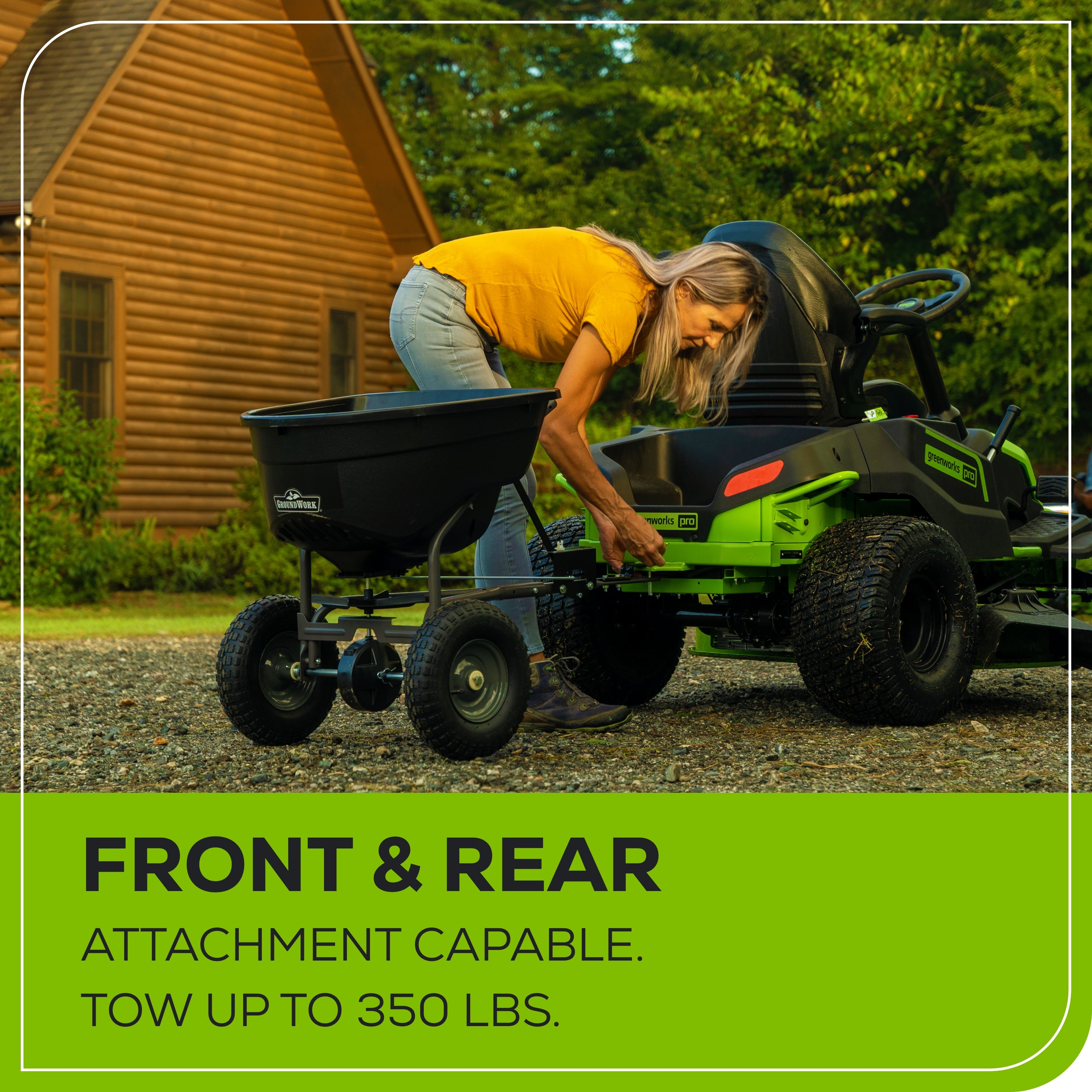 60V 42" Cordless Battery CrossoverT Riding Lawn Mower, (6) 8.0 Ah Batteries and 600W Wall Charger, CRT4262