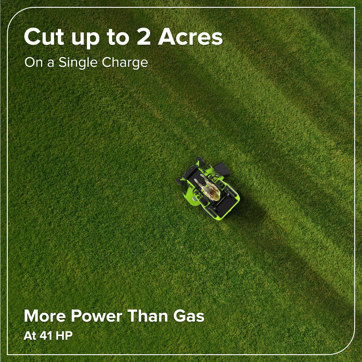 80V 60" MaximusZ Zero Turn Lawn Mower, (4) 8Ah Batteries: (2) 16Ah Batteries and 1.5kW Wall Charger, MZ6081
