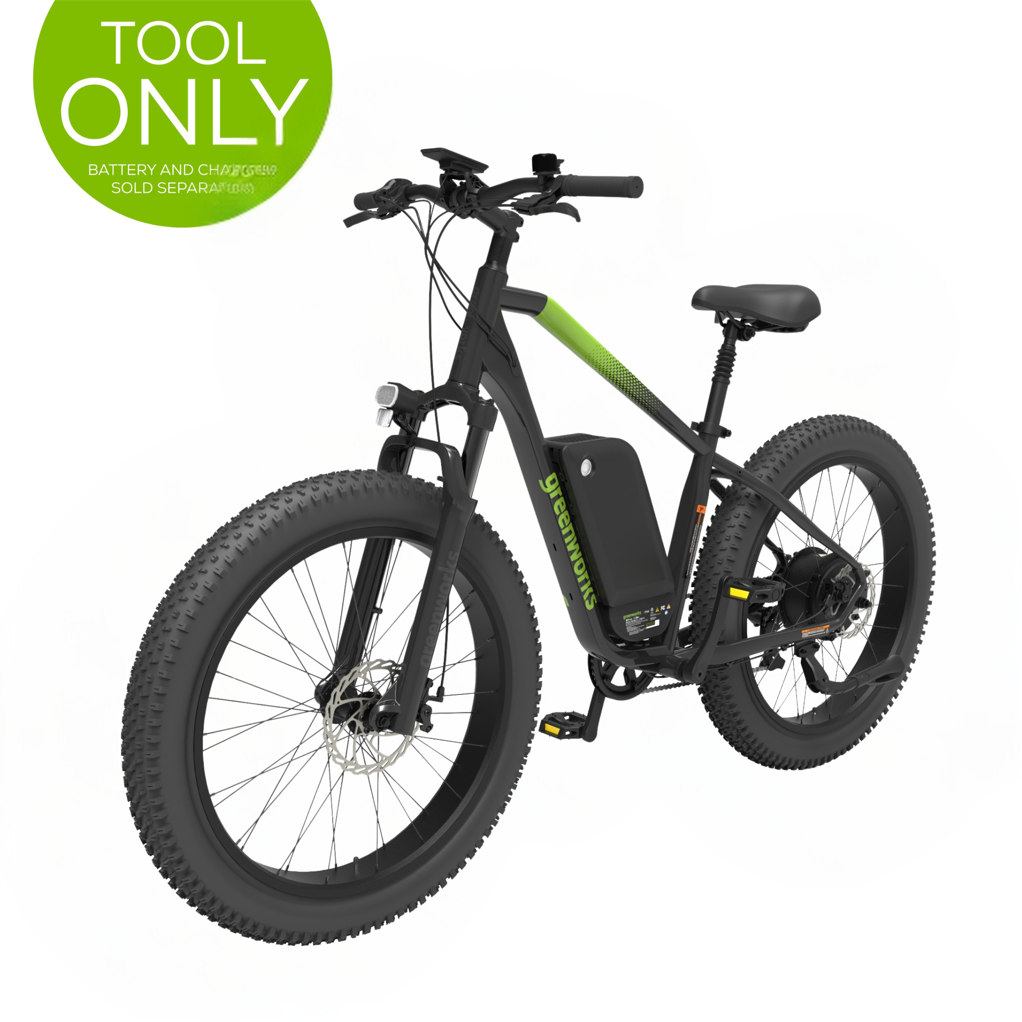 60V VENTURE Series 26" Fat Tire Electric Mountain Bike (Tool Only)