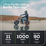 60V STEALTH Series Electric Mini-Bike: (1) 8.0 Ah Batteries and Charger