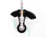 80V 16" Cordless Battery String Trimmer (Attachment Capable) and 8" Edger Attachment Combo Kit: 2.0 Ah Battery and Charger