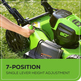 80V 21" Brushless 3-in-1 Push Lawn Mower: 4.0 Ah Battery and Charger, LM2138