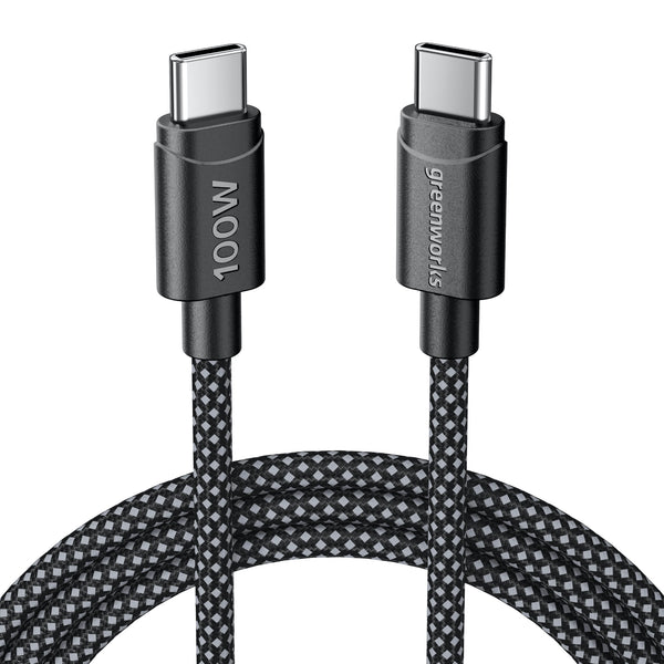 3FT 100W Fast Charging Cord, Bi-Directional USB-C