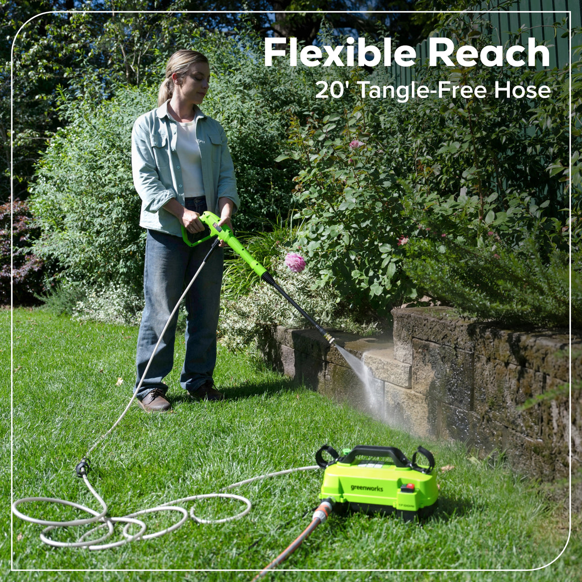 1700 PSI Ultra Compact 1.2 GPM Electric Pressure Washer