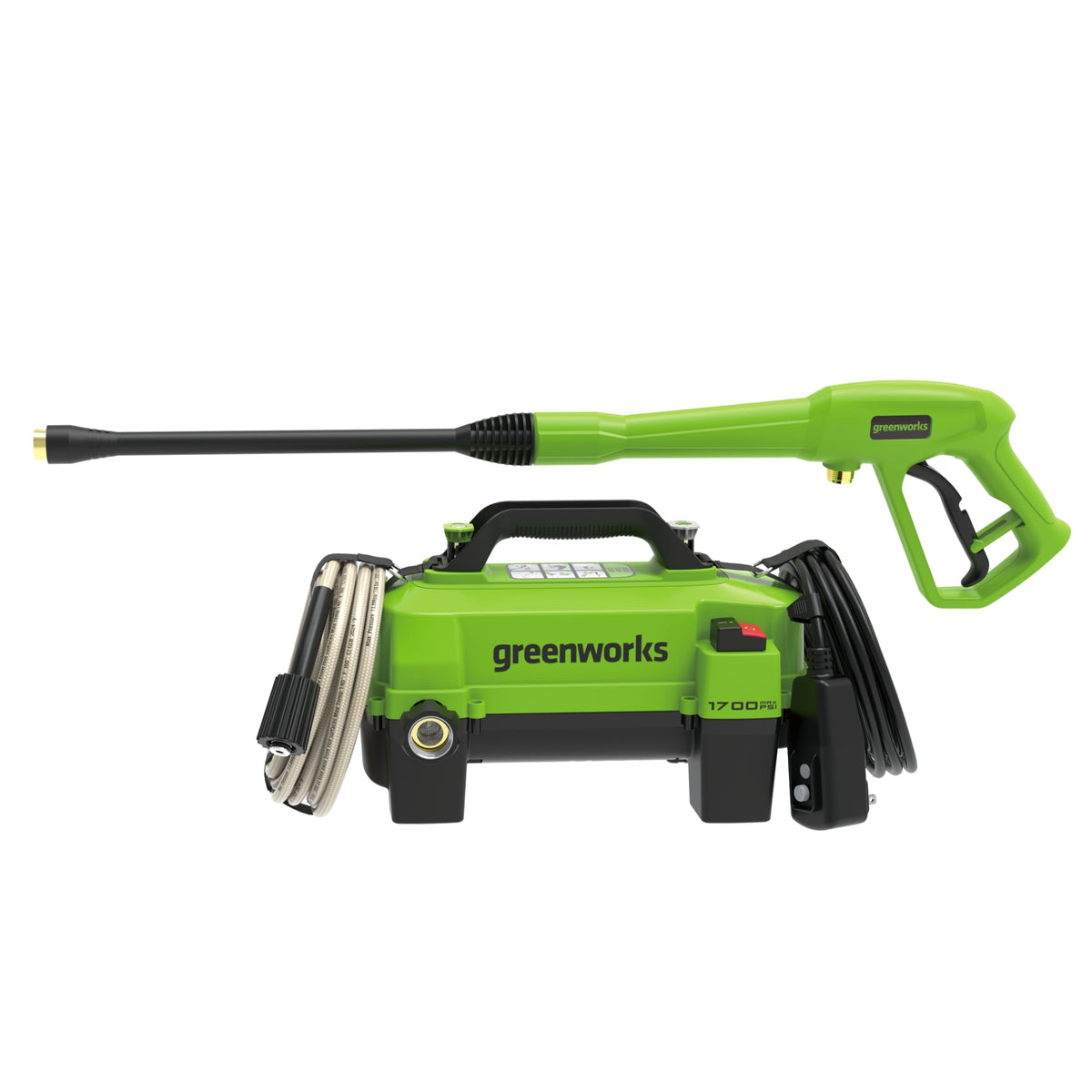 1700 PSI Ultra Compact 1.2 GPM Electric Pressure Washer