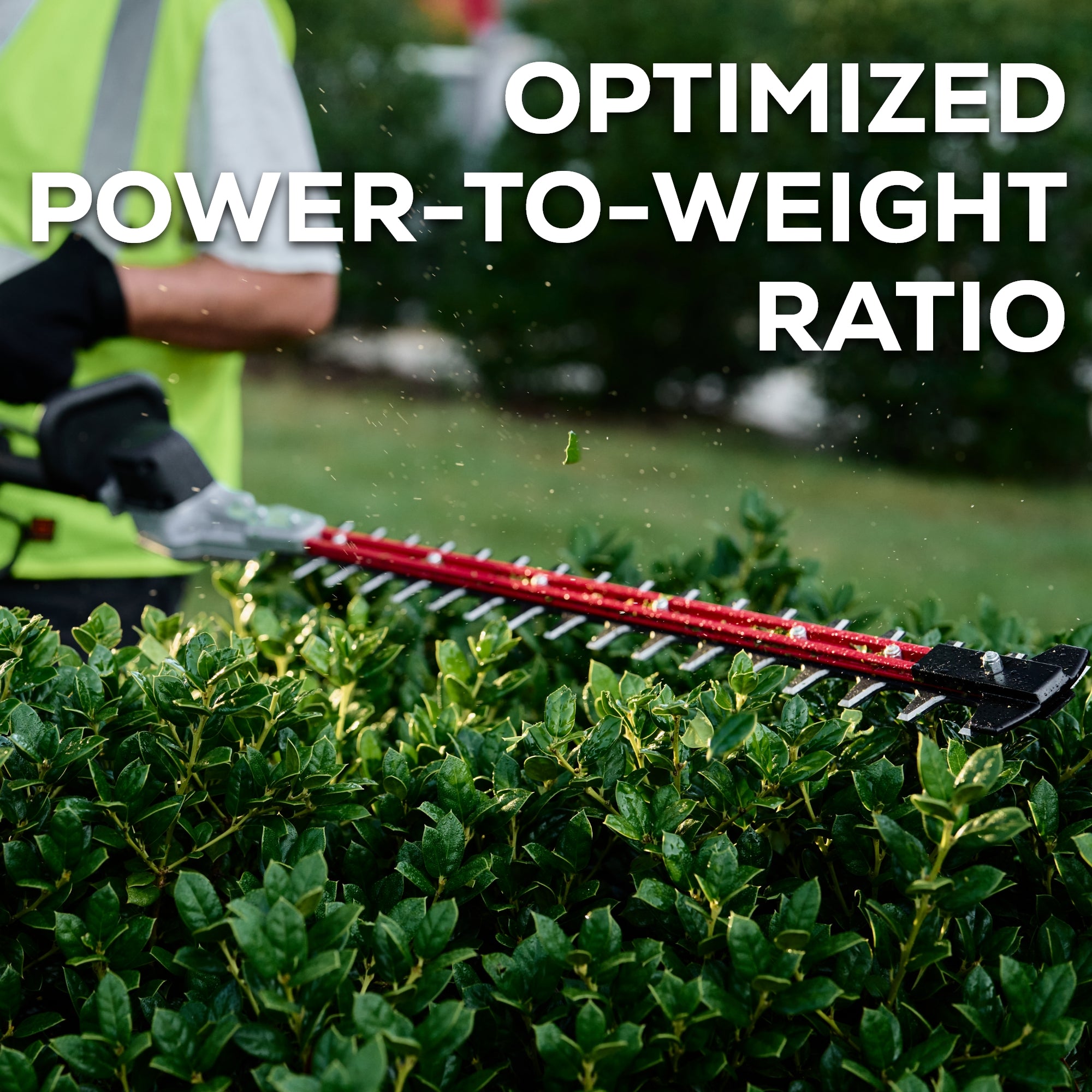 82V Cordless Battery Pole Hedge Trimmer: 2.5 Ah Battery and Dual-Port Charger
