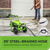 3000 PSI 2.0 GPM Cold Water Electric Pressure Washer