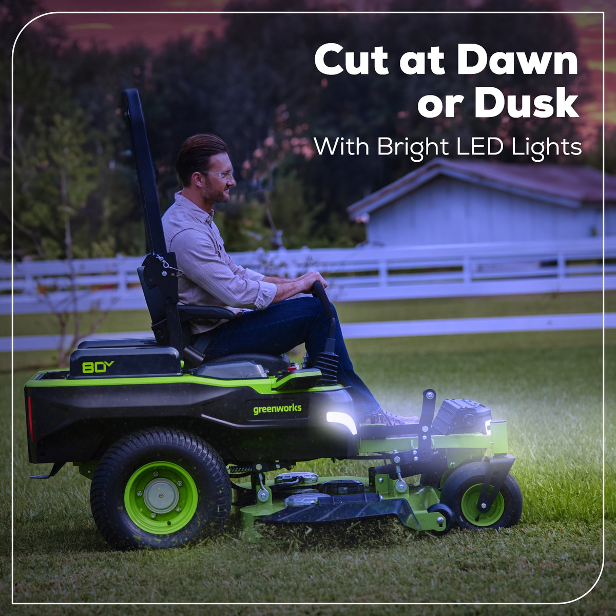 80V 54" MaximusZ Zero Turn Riding Mower with (2) 16.0 Ah and (1) 4.0 Ah Batteries and 1.5kW Charger, MZ5481