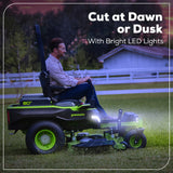 80V 54" MaximusZ Zero Turn Riding Mower with (2) 16.0 Ah and (1) 4.0 Ah Batteries and 1.5kW Charger, MZ5481