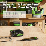 24V 6.0 Ah Battery with Bi-Directional USB-C Port