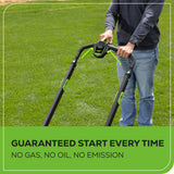 40V 21" Cordless Battery Self-Propelled Mower 3pc Combo Kit: 5.0 Ah Battery and Charger