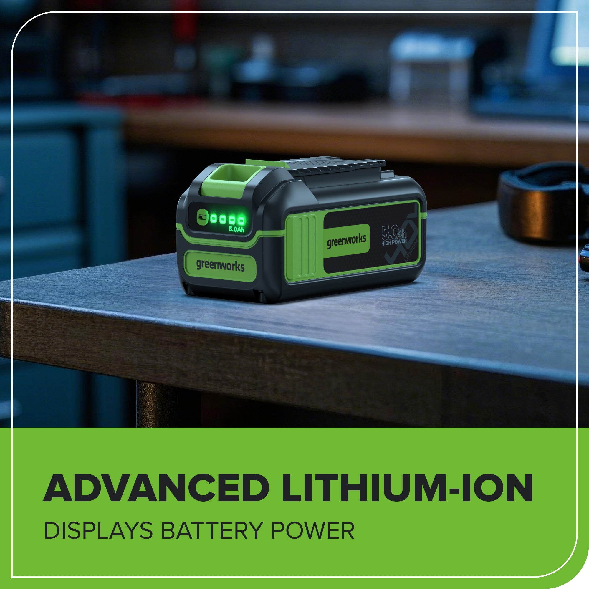 40V 5.0 Ah High Power Battery
