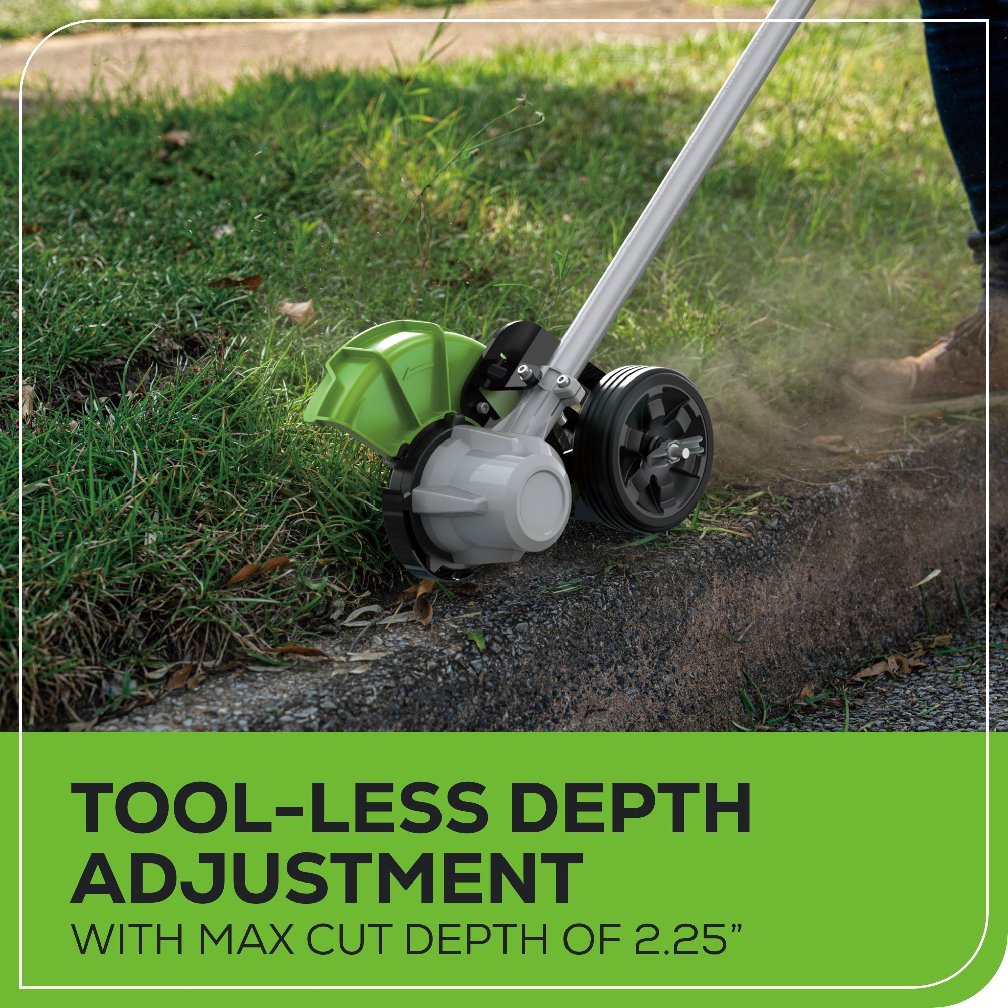 80V 8" Brushless Cordless Battery Edger Gen 3 (Tool Only)
