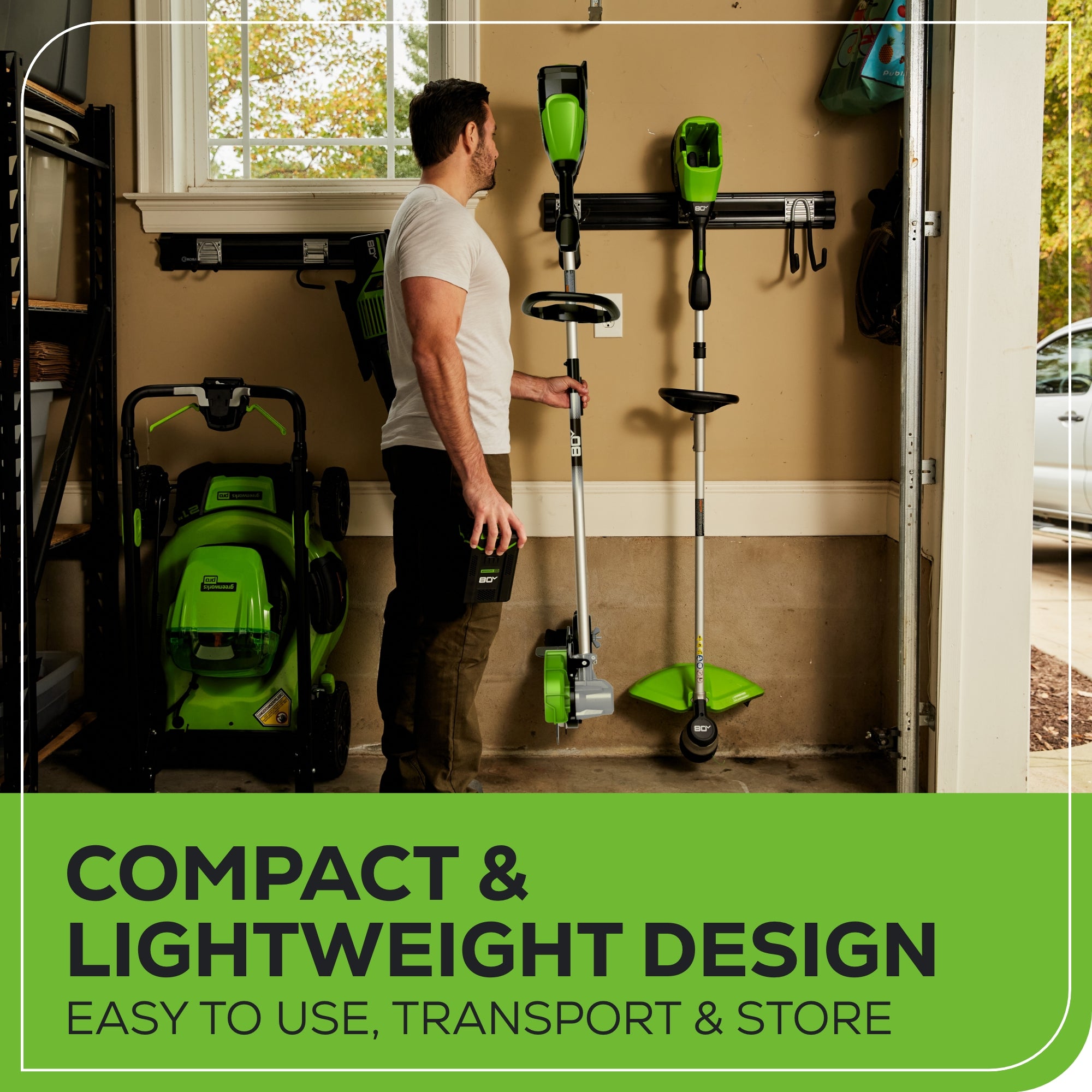 80V 8" Brushless Cordless Battery Edger Gen 3 (Tool Only)