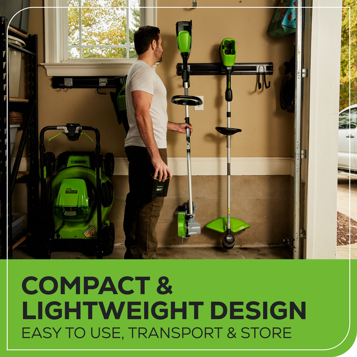 80V 8" Brushless Cordless Battery Edger Gen 3 (Tool Only)