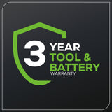 40V 20" Cordless Battery Push Lawn Mower 3PC Combo Kit, (1) 5.0Ah Battery: (1) 2.0 Ah Battery and (2) Chargers