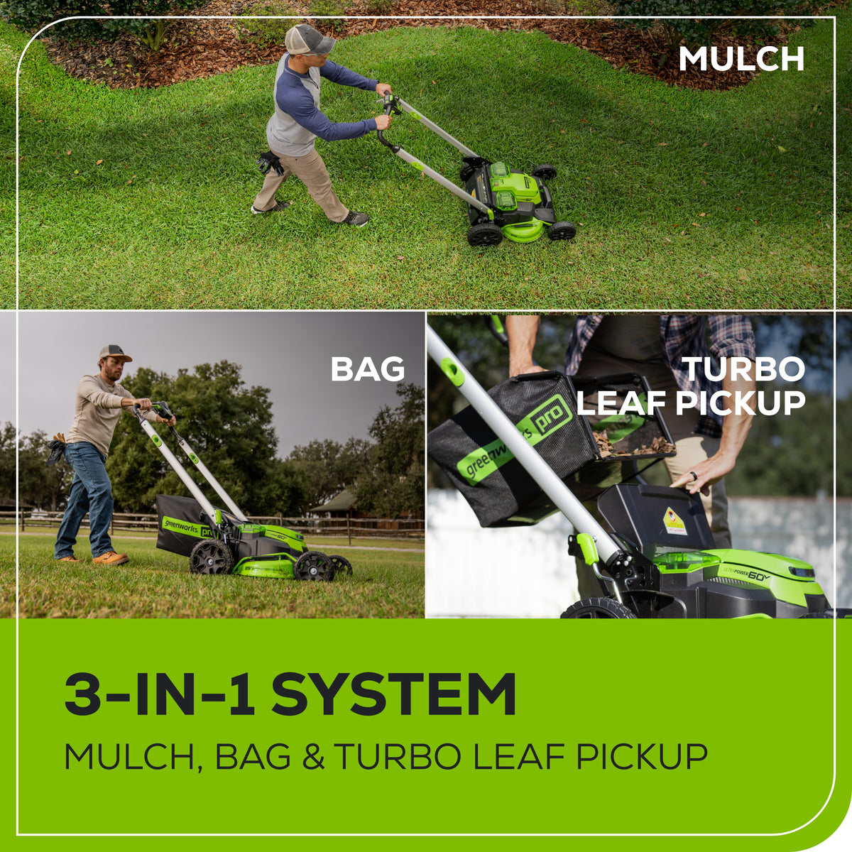 60V 25" Cordless Battery Dual Blade Self-Propelled Lawn Mower w/ Two (2) 4.0Ah Batteries & Dual-Port Charger, LM2516S