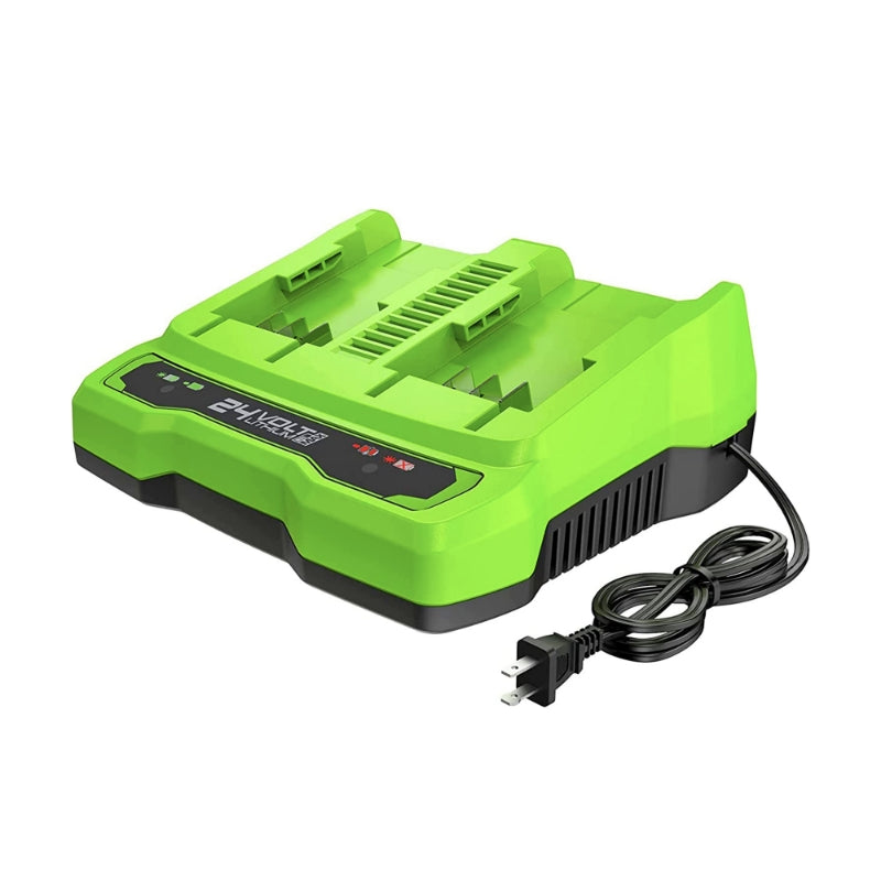 24V 2A Dual-Port Battery Charger