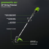 OPEN BOX 80V 21" Cordless Battery Brushless Self-Propelled Mower 3pc Combo Kit: 4.0 Ah Battery and 4A Charger