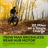 80V VENTURE Series 26" Fat Tire Electric Mountain Bike (Tool Only)