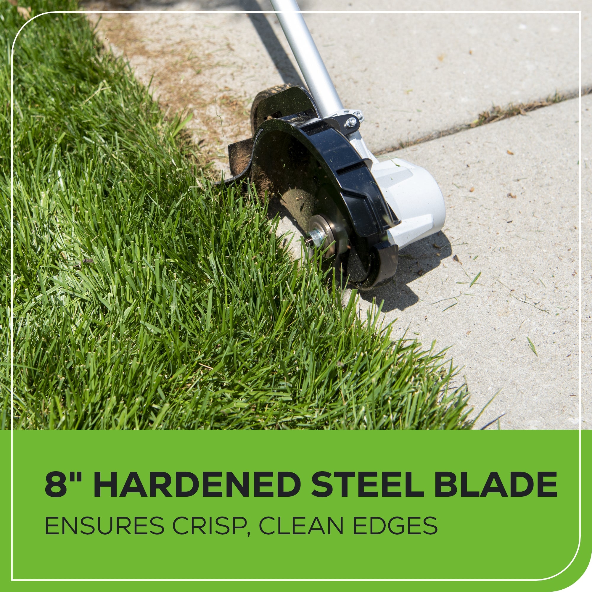 40V 8" Brushless Cordless Battery Edger: (1) 4.0 Ah Battery, (1) 2A Charger