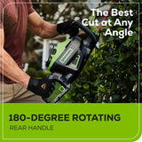 60V Cordless Battery 3PC Handheld Combo Kit, String Trimmer, Blower and Hedge Trimmer, (1) 2.5 Ah Battery and Charger
