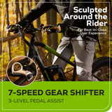 60V VENTURE Series 26" Fat Tire Electric Mountain Bike, 5Ah Battery and Charger