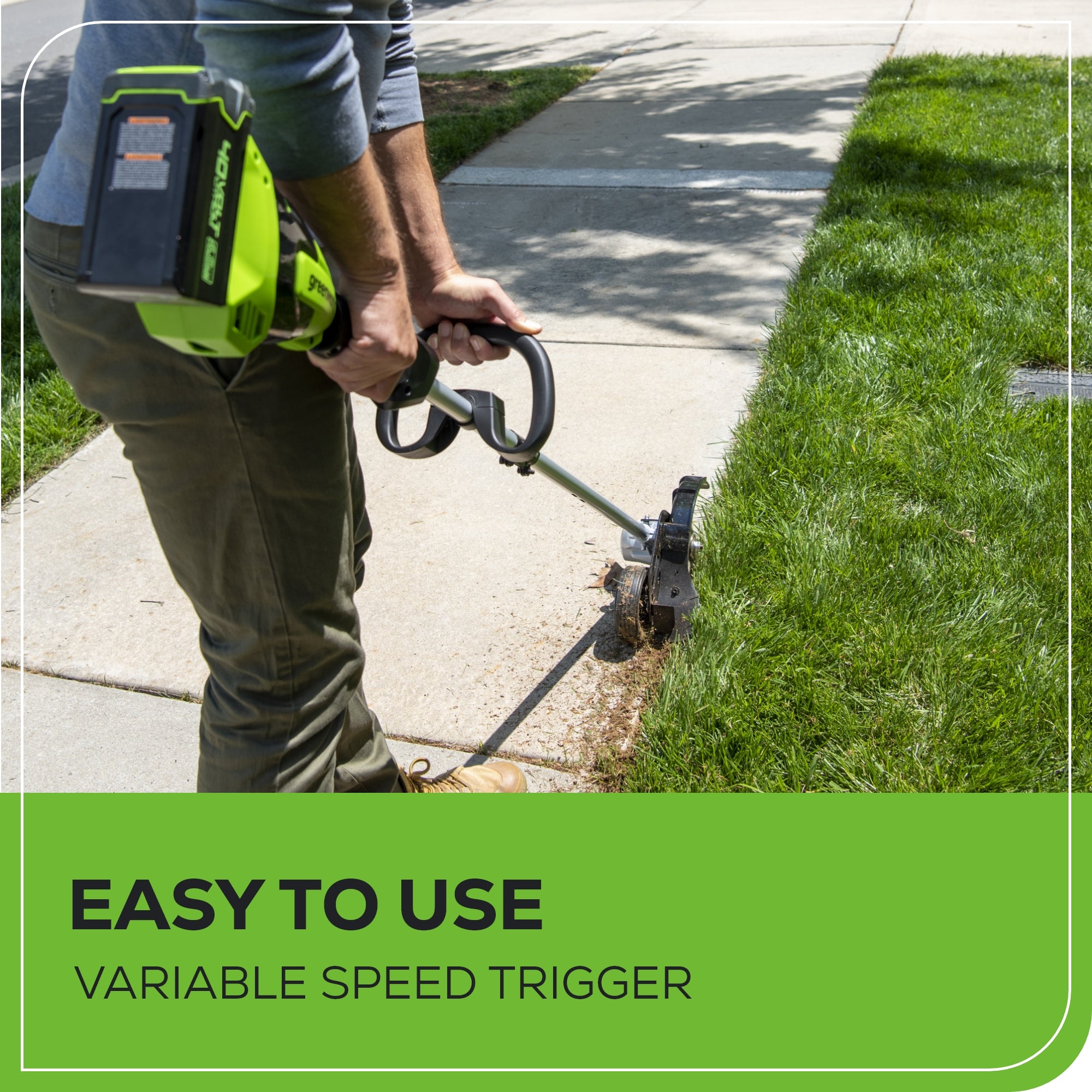 40V 8" Brushless Cordless Battery Edger (Tool Only)