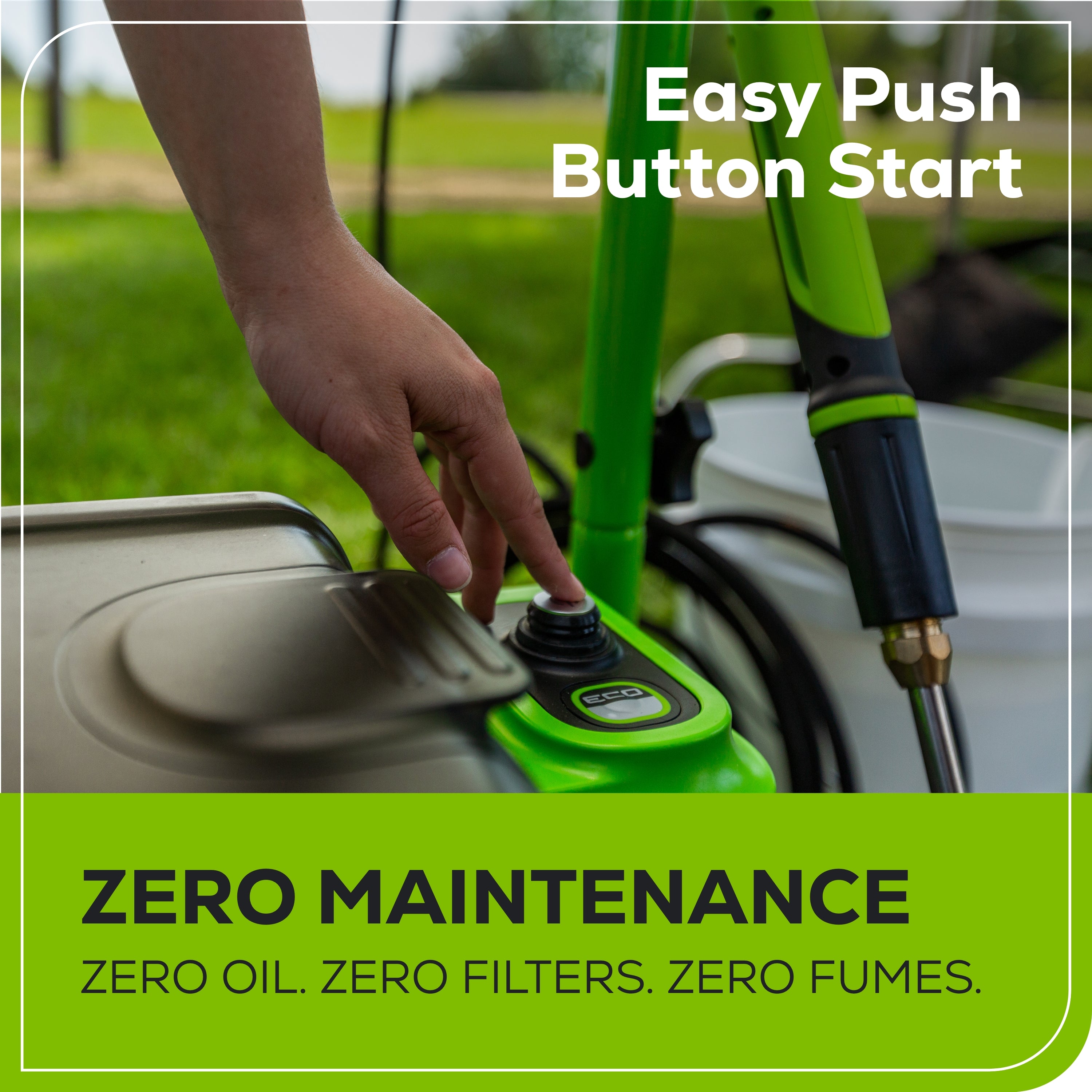 60V 3000-PSI 2.0 GPM Electric Pressure Washer: (2) 4.0 Ah Batteries and Rapid Charger