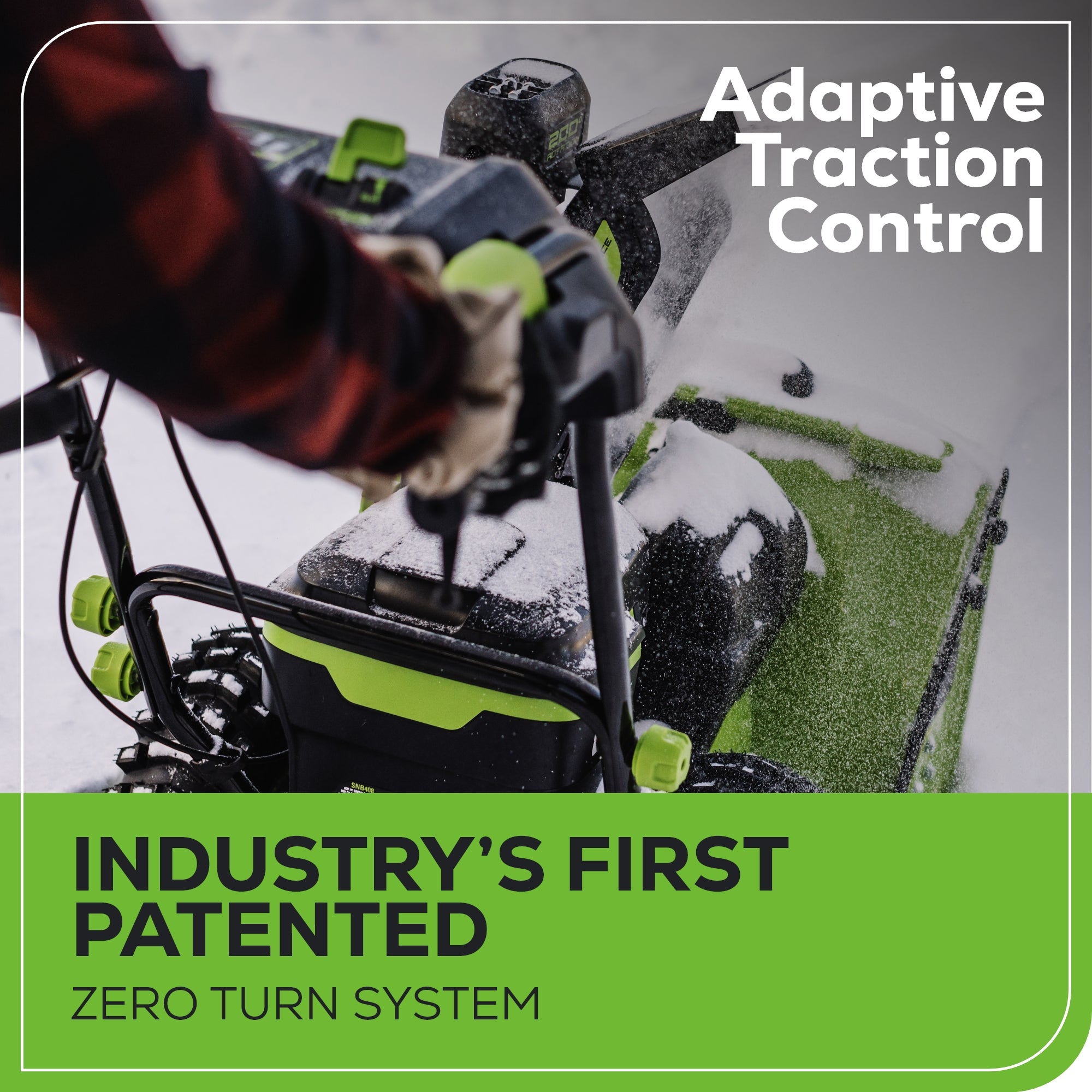 80V 24" Cordless Battery Two-Stage Snow Blower: (2) 5.0 Ah Batteries and Dual-Port Rapid Charger