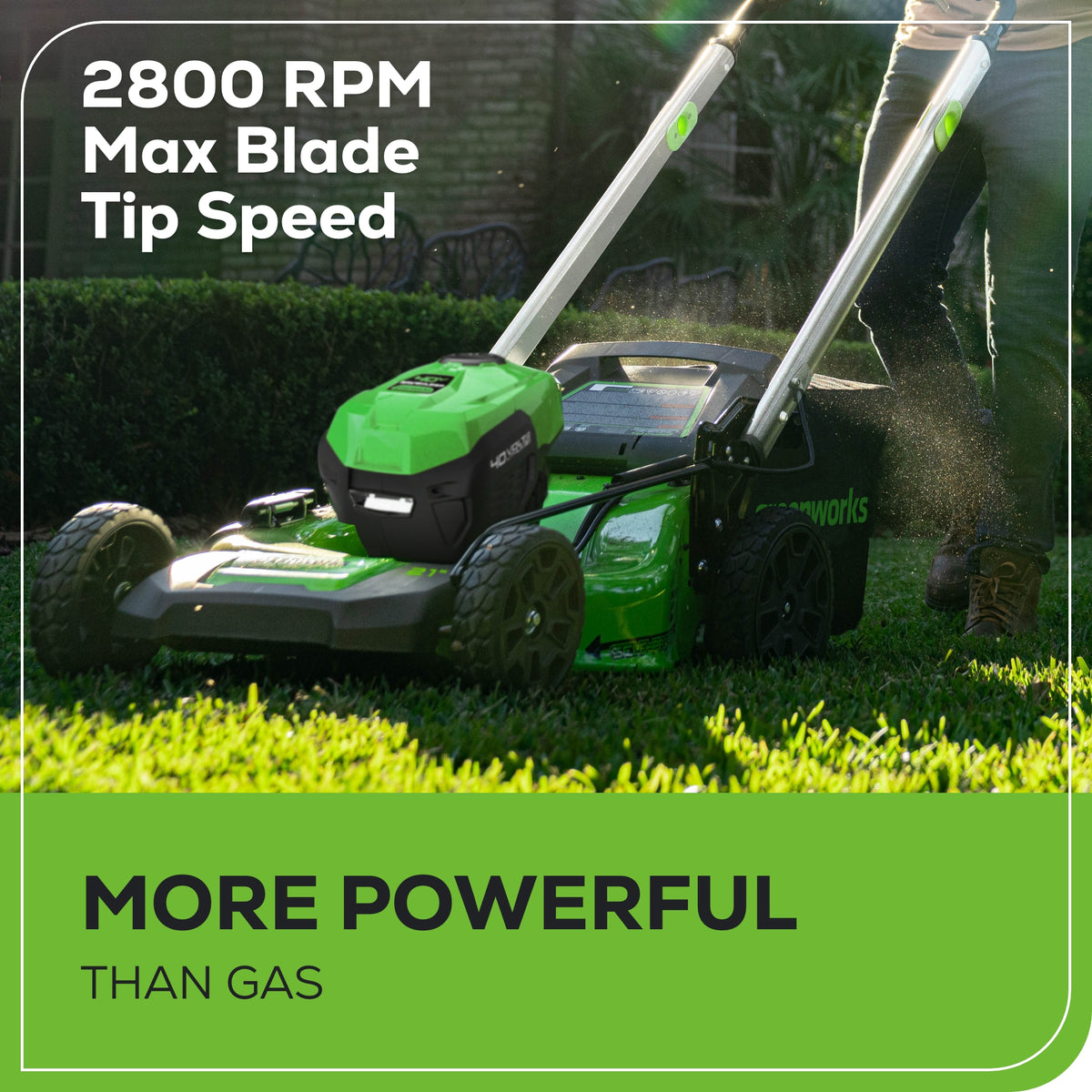 40V 21" Cordless Battery Self-Propelled Lawn Mower: 5.0Ah Battery and Charger, LM2154S