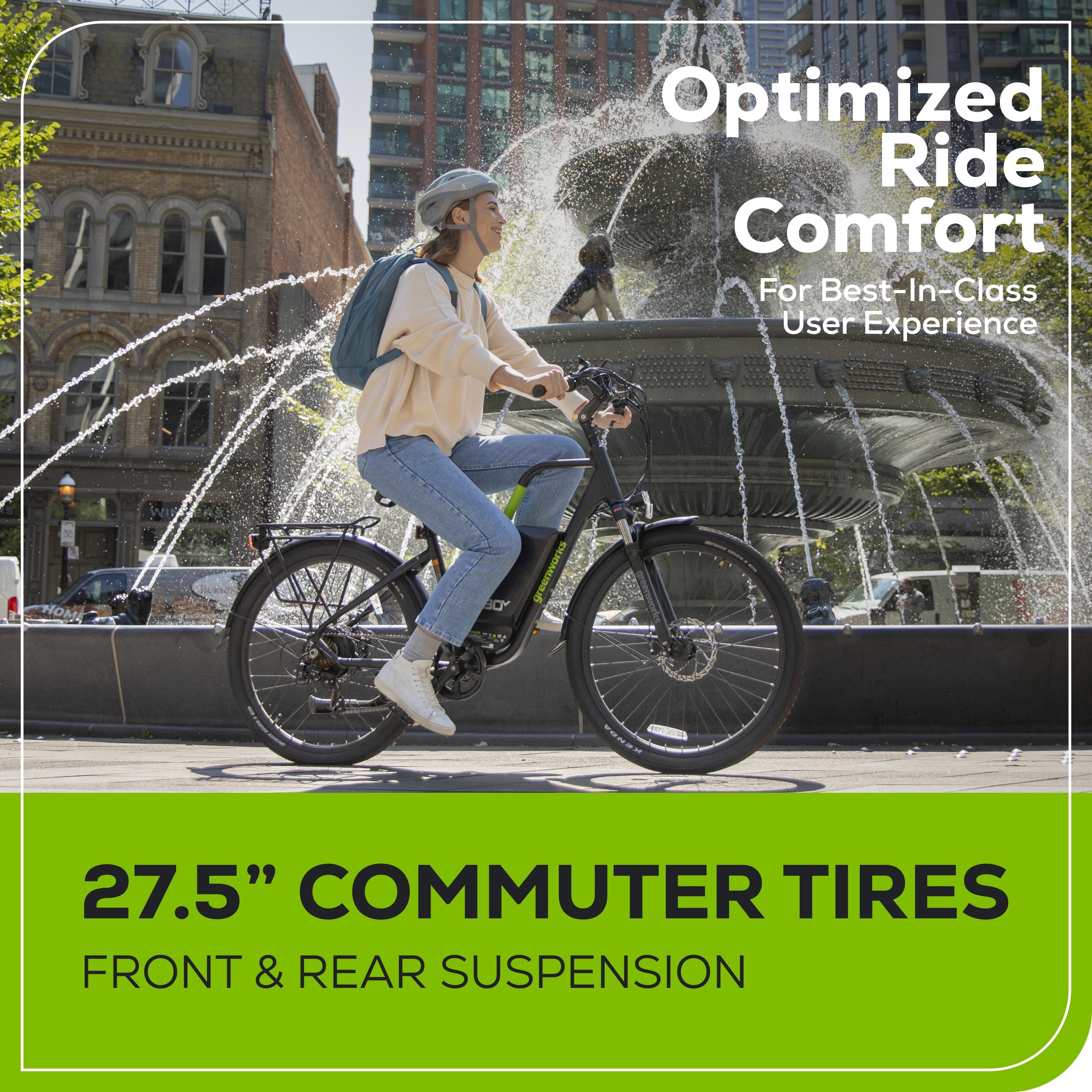 80V VENTURE Series 27.5" Electric Commuter Bike (Tool Only)