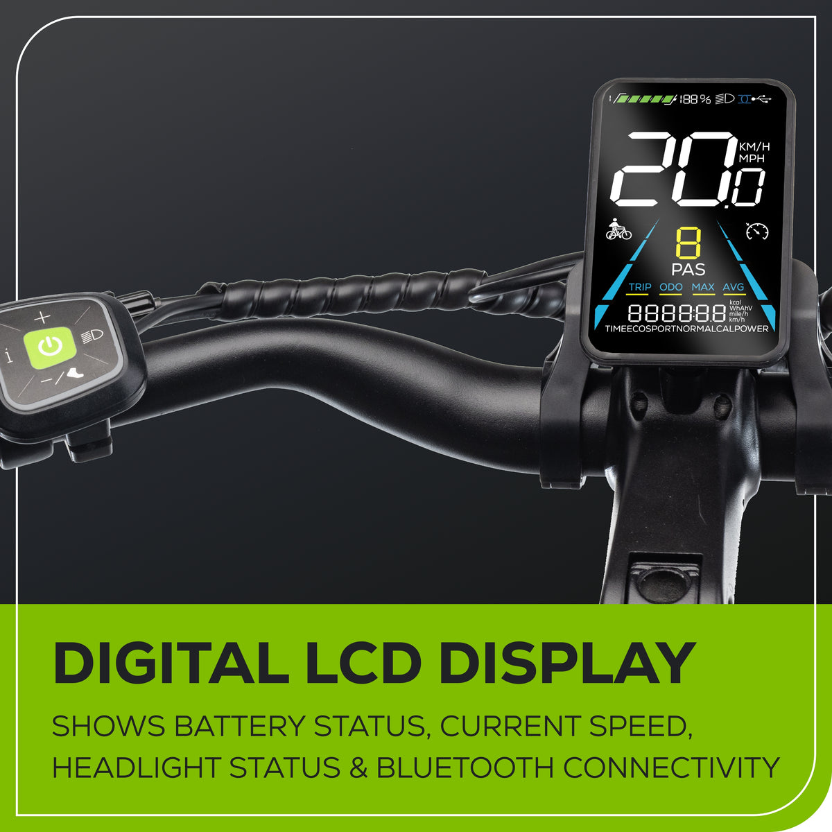 60V VENTURE Series 27.5" Electric Commuter Bike, 5Ah Battery and Charger