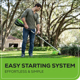 60V 16" Cordless Battery String Trimmer (Attachment Capable) and 16" Hedge Trimmer Attachment Combo Kit: 4.0 Ah Battery and Charger
