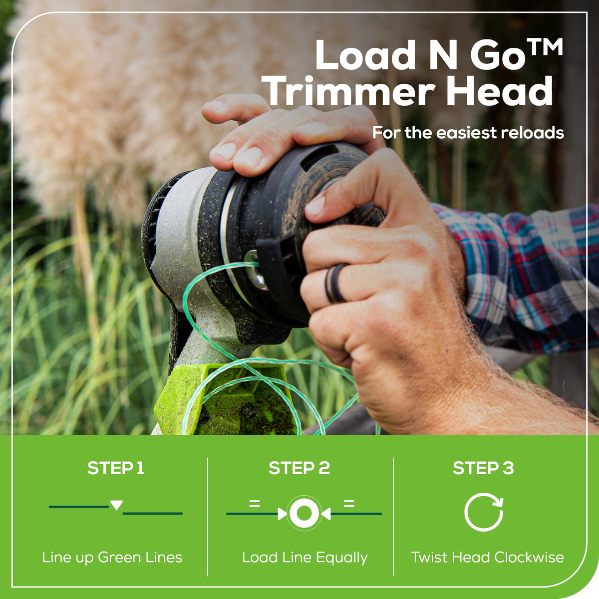 60V 13" Cordless Battery String Trimmer & 540 CFM Leaf Blower Combo Kit w/ 4.0Ah Battery & Charger
