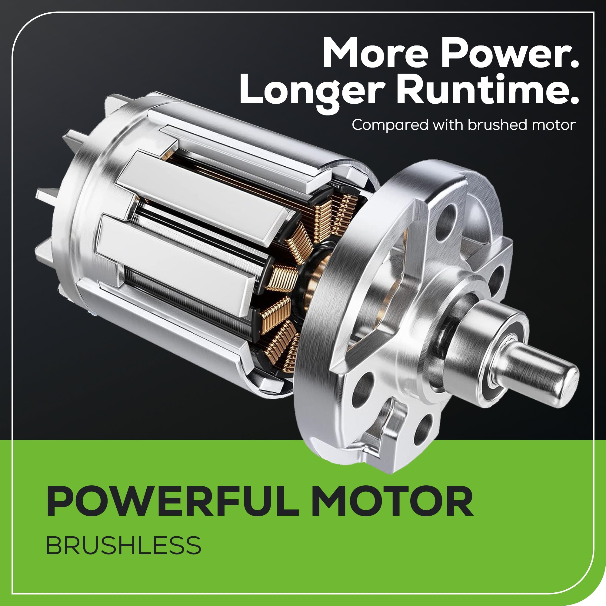 60V 16" Brushless Cordless Battery String Trimmer (Attachment Capable): (1) 4.0 Ah Battery, (1) 3A Charger, (1) Shoulder Strap