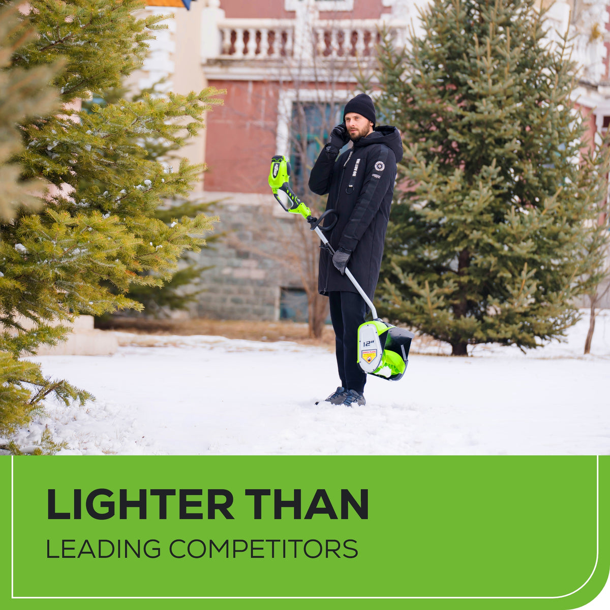 40V 12" Cordless Brushless Snow Shovel (Tool Only)