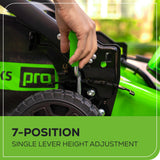 80V 21" GEN 2 Cordless Battery 4-in-1 Push Lawn Mower (Auto Switch): 4.0 Ah Battery and Charger, LM2118