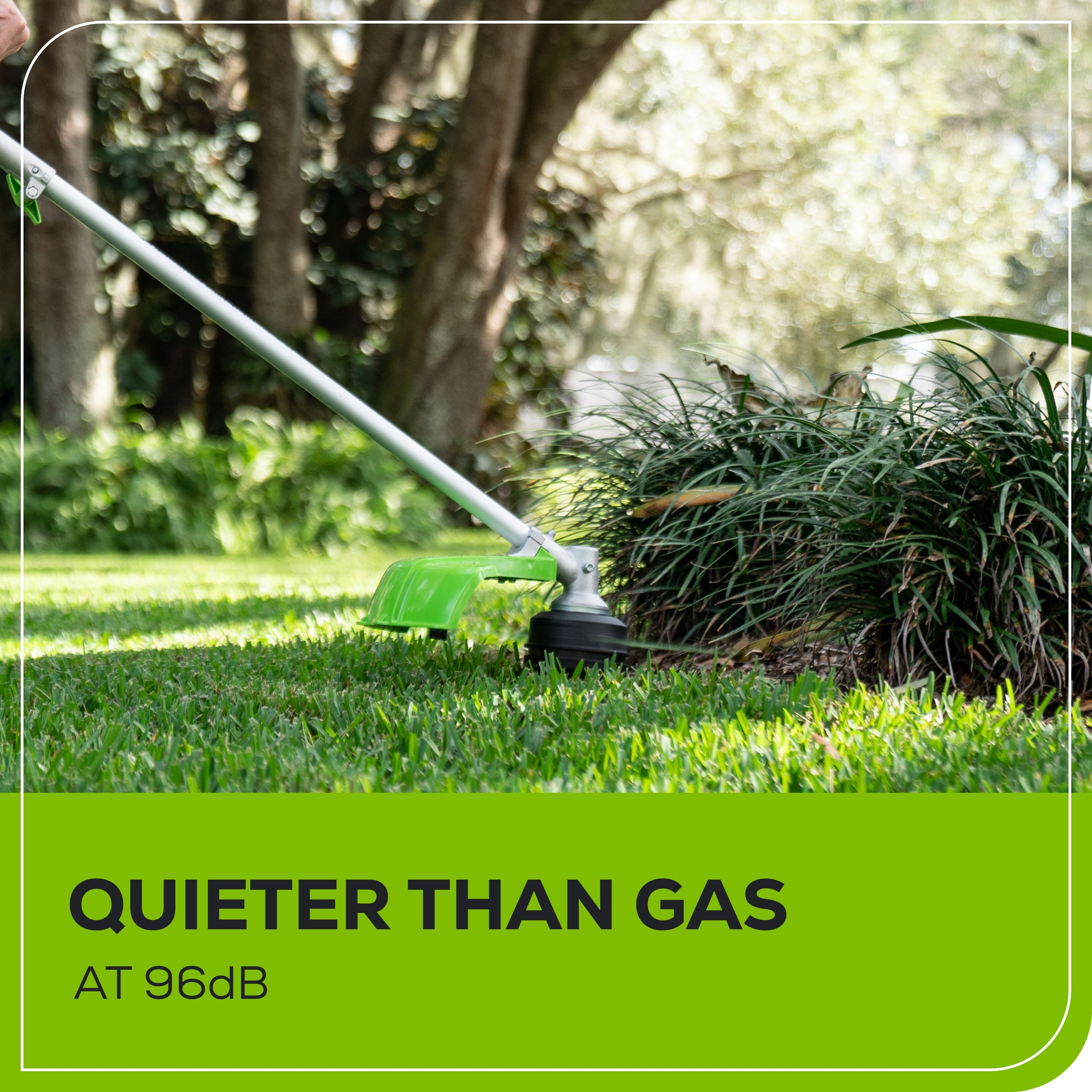 60V 16" Brushless Cordless Battery String Trimmer (Attachment Capable): (1) 4.0 Ah Battery, (1) 3A Charger, (1) Shoulder Strap