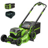 OPEN BOX 60V 22" Cordless Battery Self-Propelled Lawn Mower, 8.0 Ah Battery and 6A Charger, LM2206S
