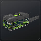 60V 18"Cordless Battery 2.0 kW Chainsaw and Hard Case, 4Ah Battery and Charger