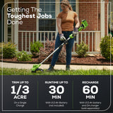 40V 15" Gen 2 Cordless Battery String Trimmer (Tool Only)