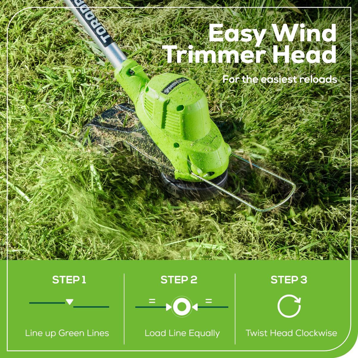 40V 15" Cordless Battery String Trimmer/Blower Combo Kit: 2.5 Ah Battery and Charger