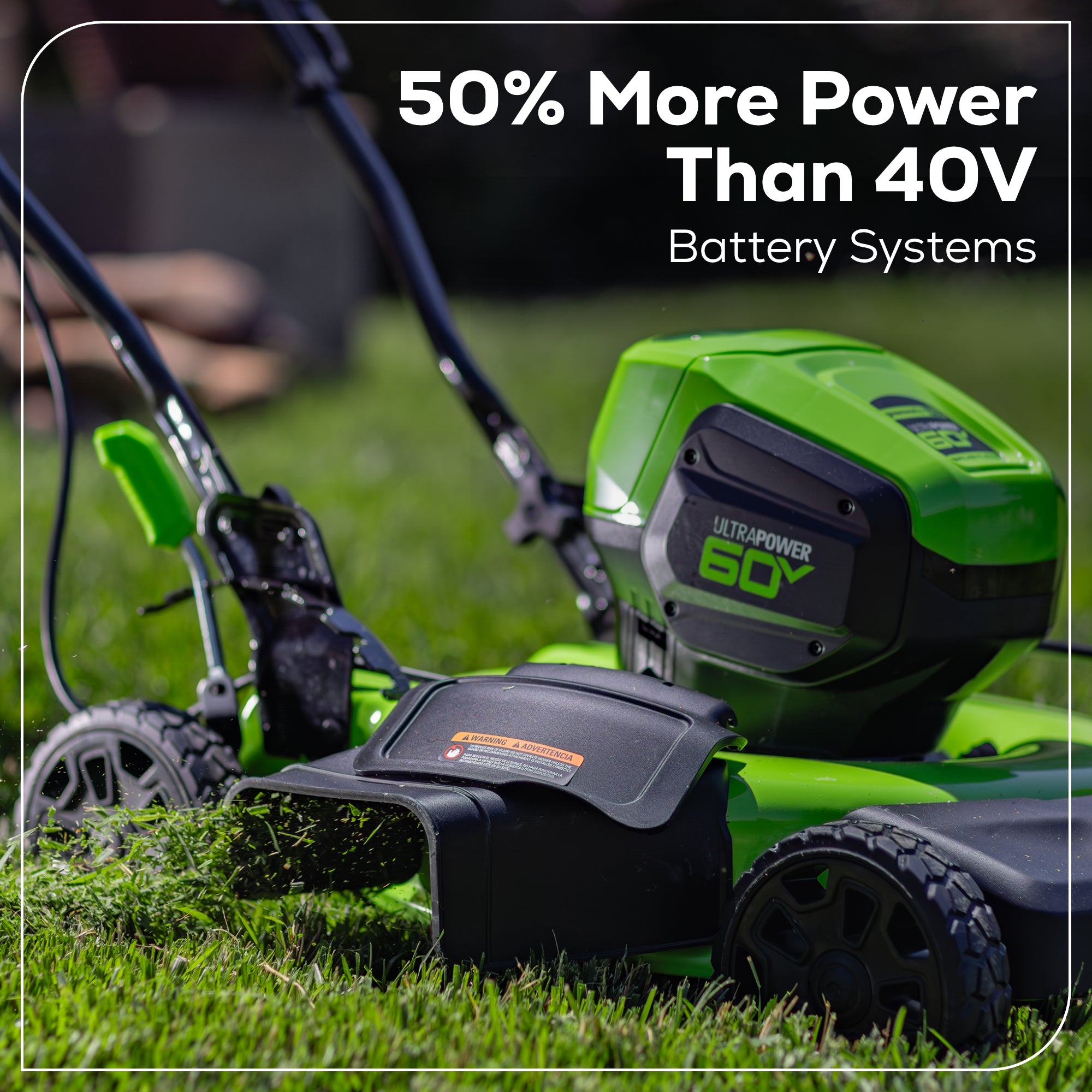 60V 19" Cordless Battery Push Lawn Mower w/ 5.0Ah Battery & Charger, LM1906